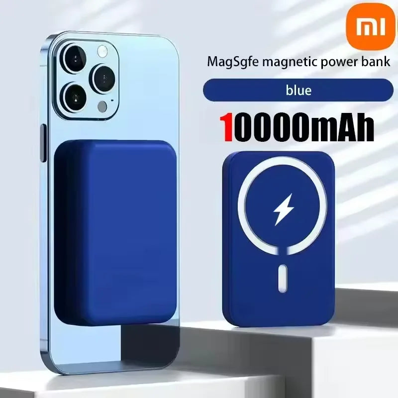 Xiaomi 500000mAh Magnetic PowerBank Wireless PD 22.5W Fast Charger For Magsafe Portable Auxiliary Battery For Iphone 17 16 15
