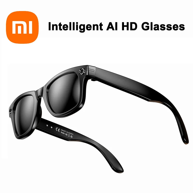 Xiaomi 4K 800W Camera AI Glasses Color-Changing Smart Translation Glasses Photo Video Recording Waterproof Call Smart Sunglasses