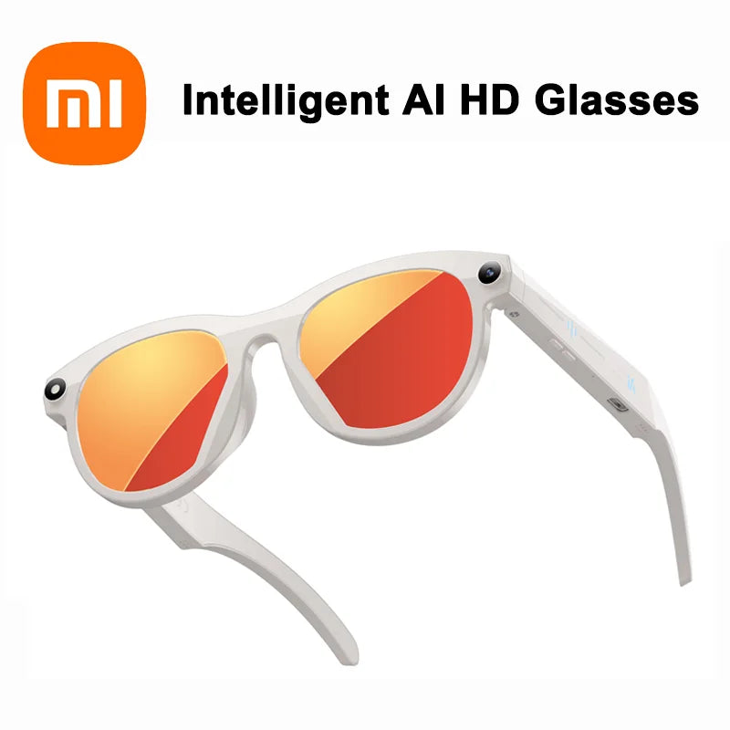 Xiaomi 4K 800W Camera AI Glasses Color-Changing Smart Translation Glasses Photo Video Recording Waterproof Call Smart Sunglasses