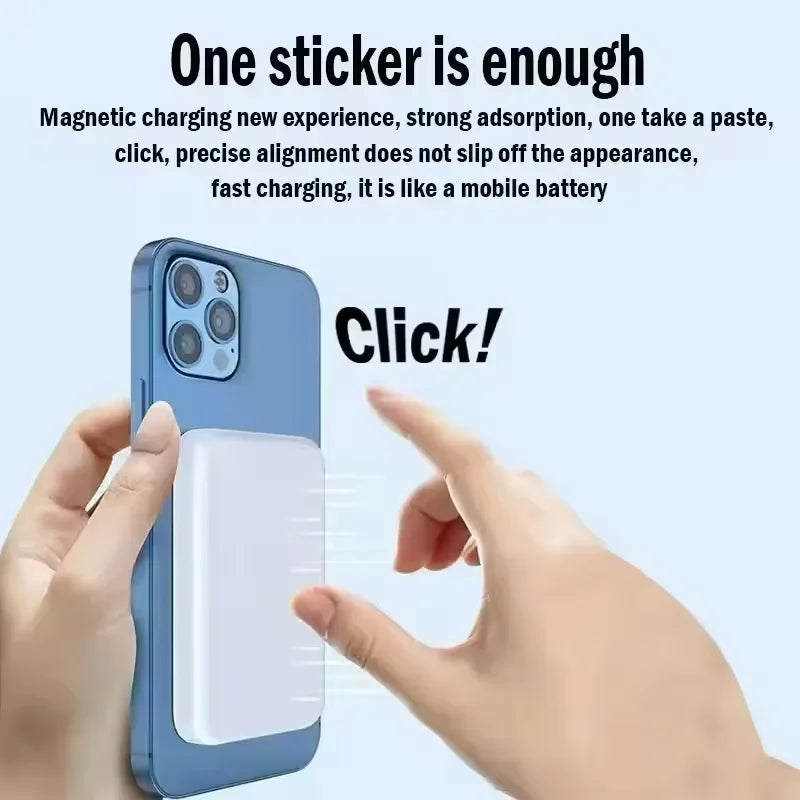 Xiaomi 500000mAh Magnetic PowerBank Wireless PD 22.5W Fast Charger For Magsafe Portable Auxiliary Battery For Iphone 17 16 15