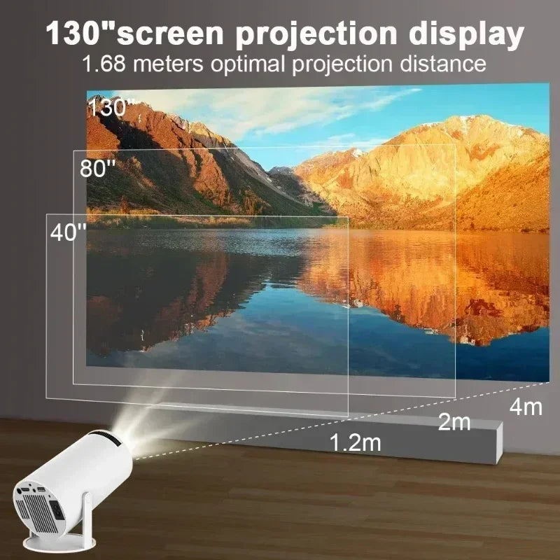 Magcubic Projector HY300 PRO 4K Android 11 Dual Wifi6 290ANSI Allwinner H713 BT5.0 1080P 1280*720P Home Cinema Outdoor Projetor
